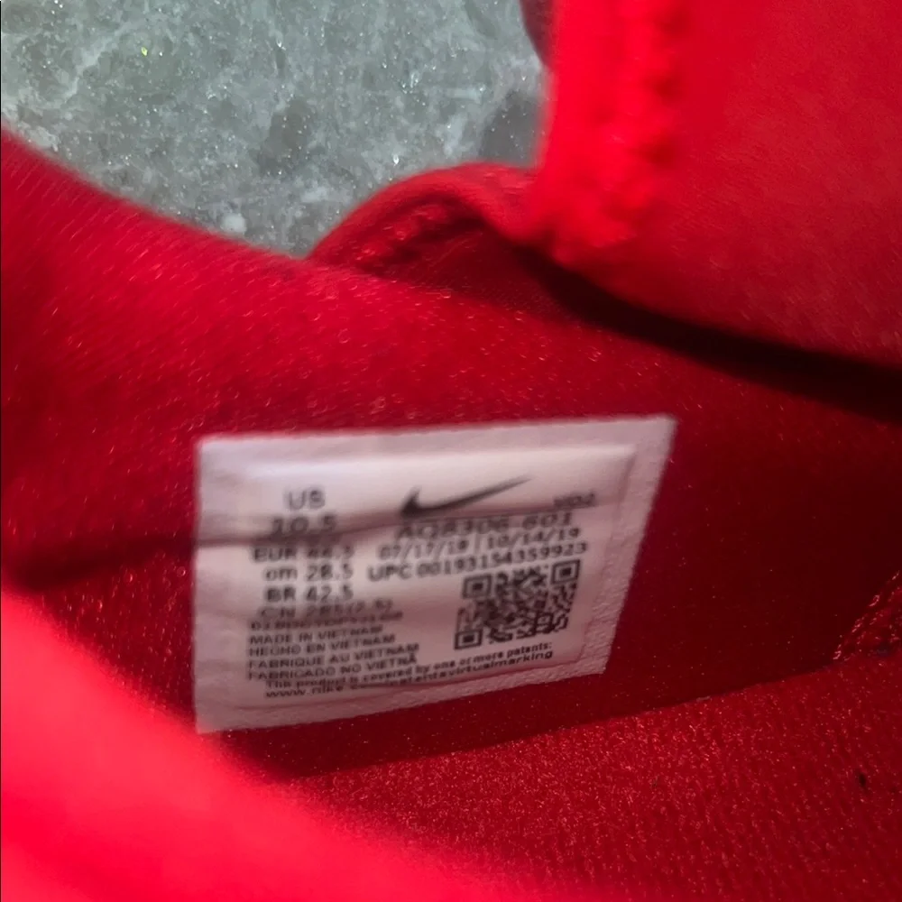 Nike Red Metcon Athletic Shoes Size 10 - Picture 3 of 7